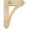 Ekena Millwork Thorton Arts and Crafts Rough Sawn Bracket w/ Offset Brace, Douglas Fir, 8"W x 24"D x 32"H BKT0806X24X32THR03RDF - alternate 3